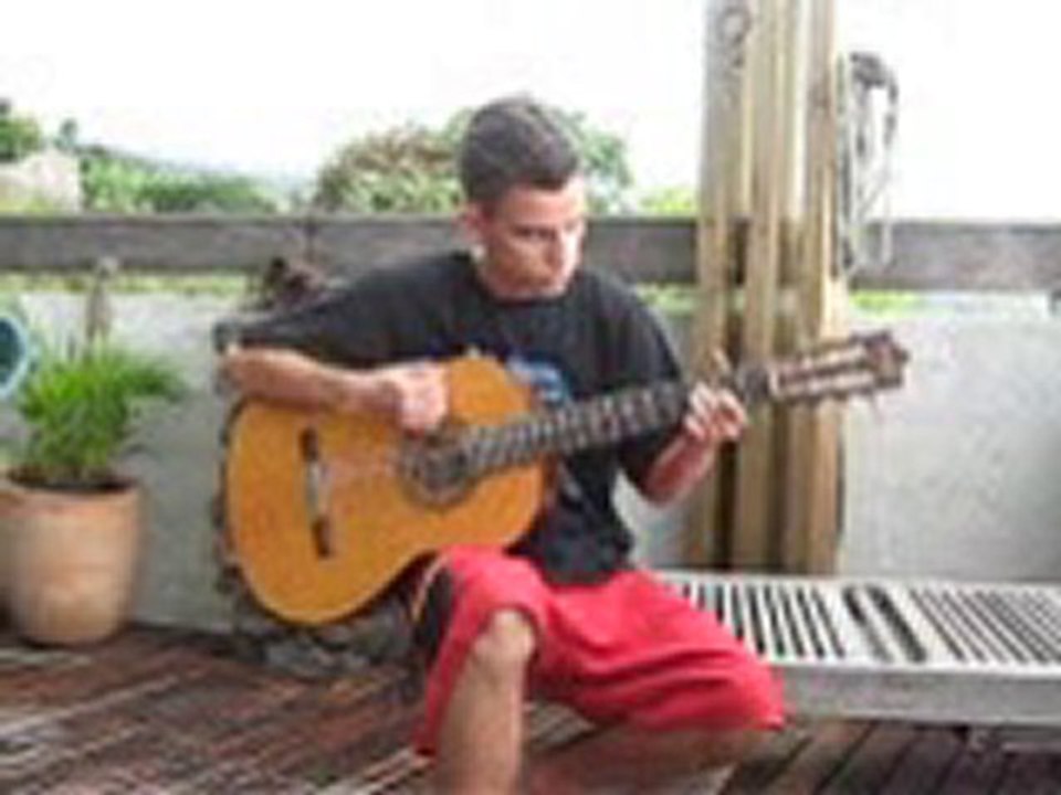 clement a la guitare flamenco