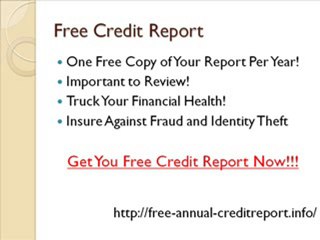 Free Annual Credit Report