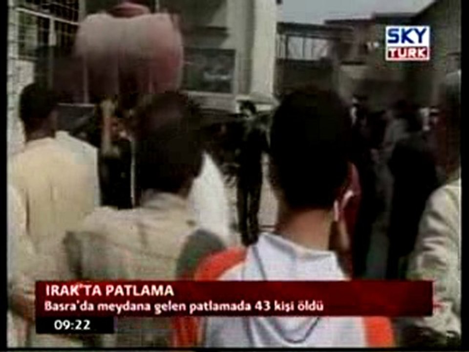 Irak'ta Patlama