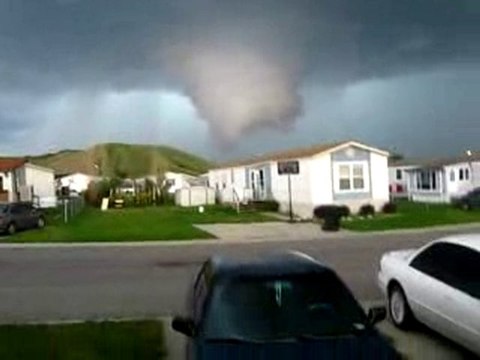 Tornado Amatör Kamera Çekimi