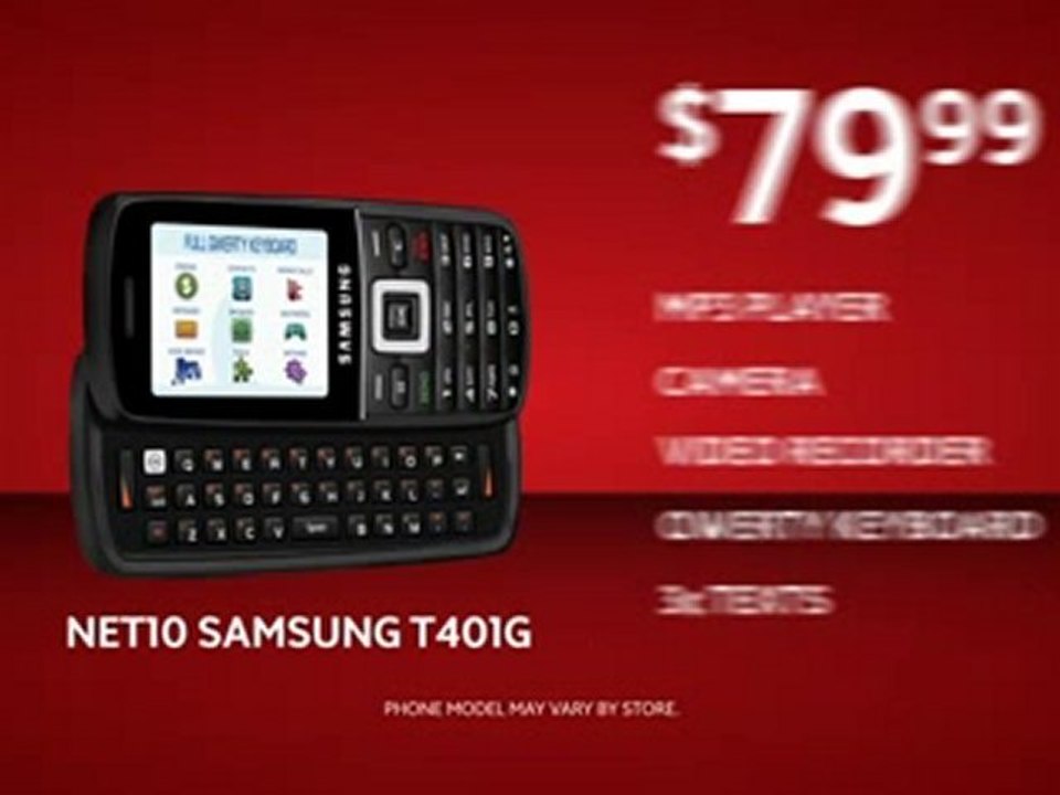 Great value on the Samsung T401 from NET10