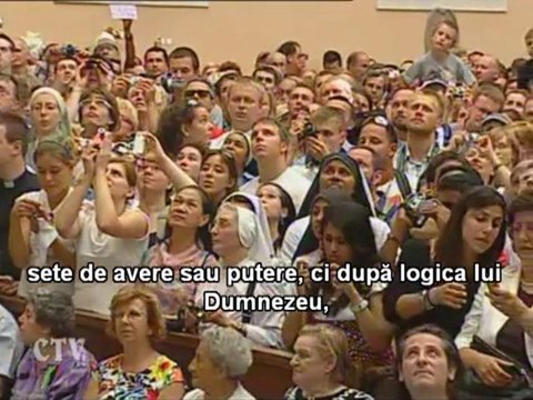 Papa: Credinţa poate muta munţii