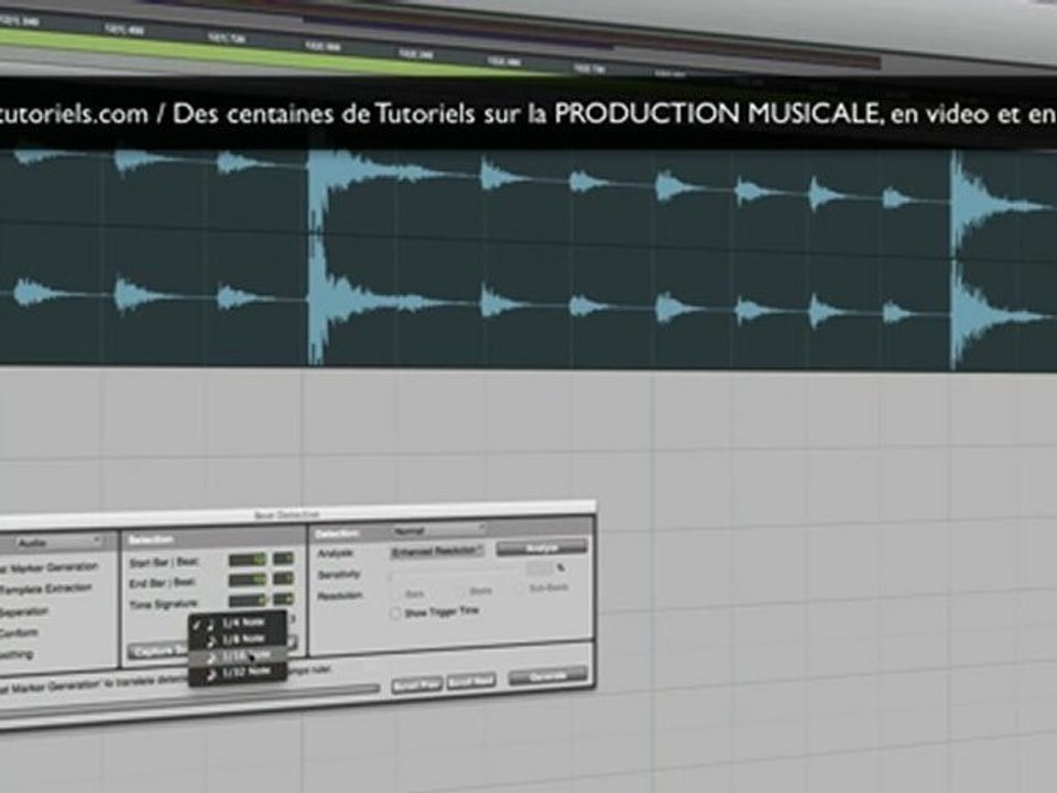 ▄ █ ▄ █ ▄ Protools 8 - Comment utiliser Beat Detective ?