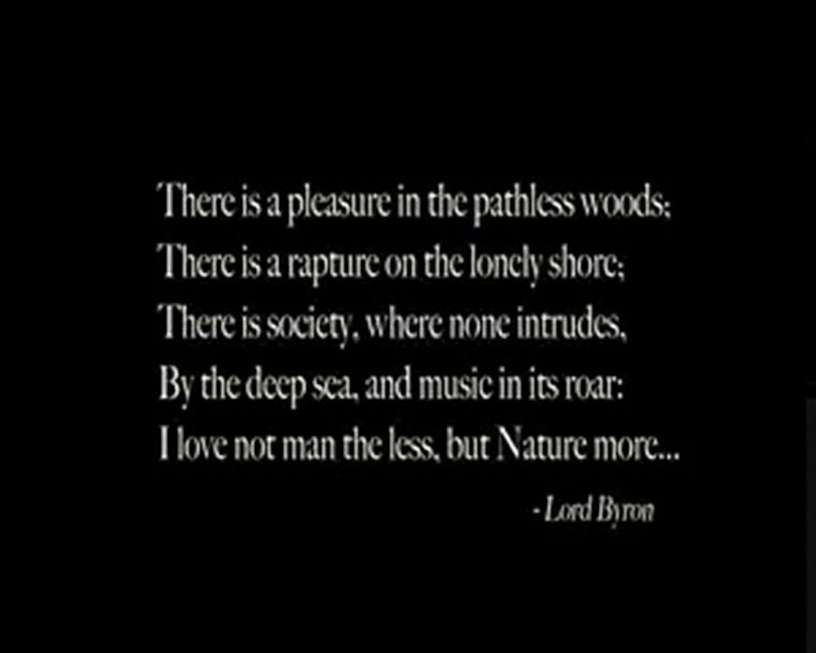 Citation de Lord Byron