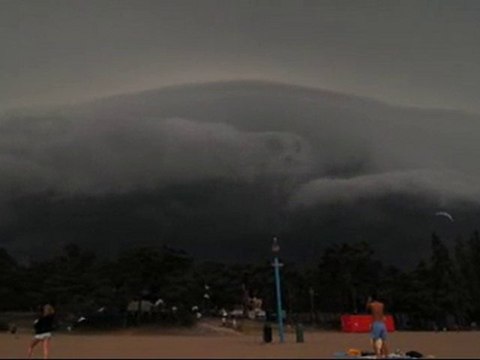 Грозовое облако в Финляндии