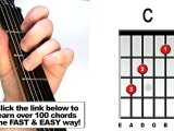 How to play C major - Open Guitar Chords for Beginners