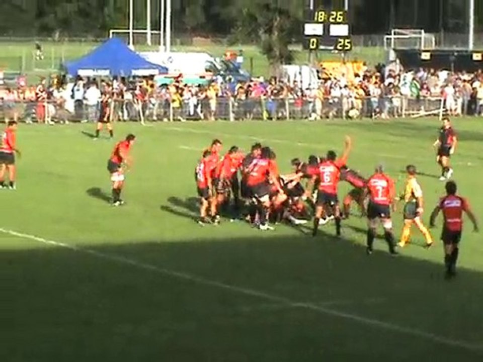 Match amical USO - LOU à Issoire (63) le 06.08.10