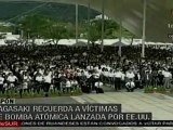 Nagasaki recuerda a víctimas de bomba atómica lanzada por