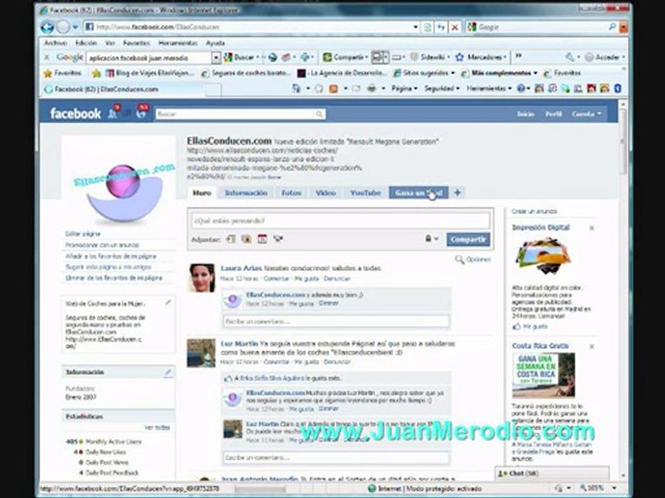 Crear Concurso en tu Página de Fans de Facebook
