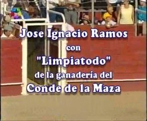 J.I. Ramos con Limpiatodo. Cenicientos 2000