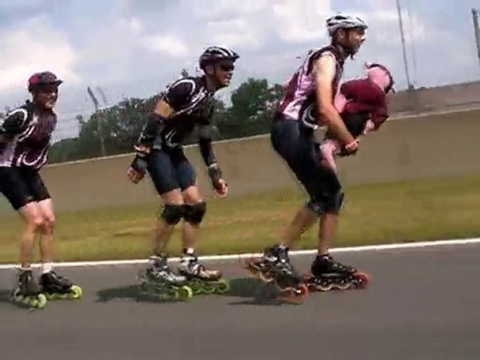 Les TRrollS aux 24h du Mans Roller 2010
