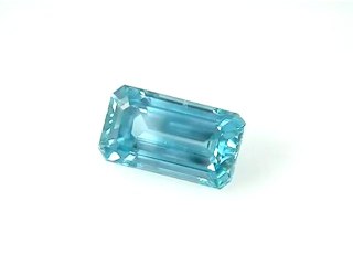 Octagon Blue Zircon 8.31 CT