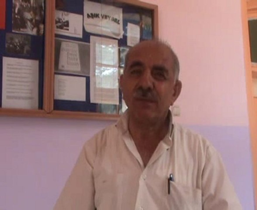 Mustafa Soydan Sivas Öğretmen Okulu Mezunları buluşmasında.