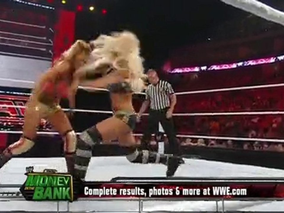 Maryse(w/Ted Dibiase) vs Eve 19/07/10