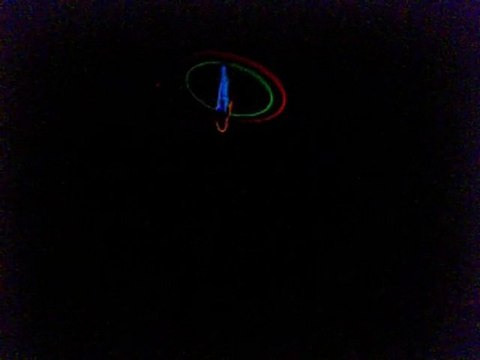 Vol test de nuit 09/08/2010 Trex 450 SEV2