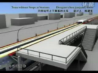 Durmadan yolcu alan tren