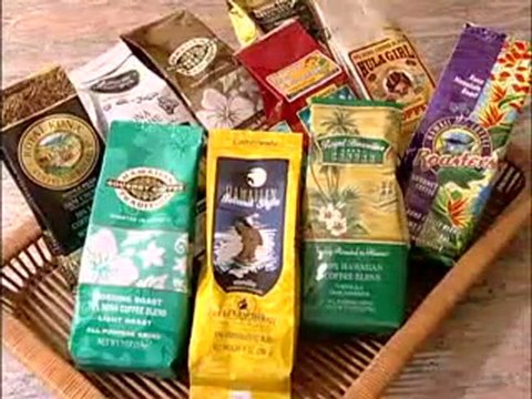 Hawaiian Coffee 100% Kona Coffee 100% Maui Coffee