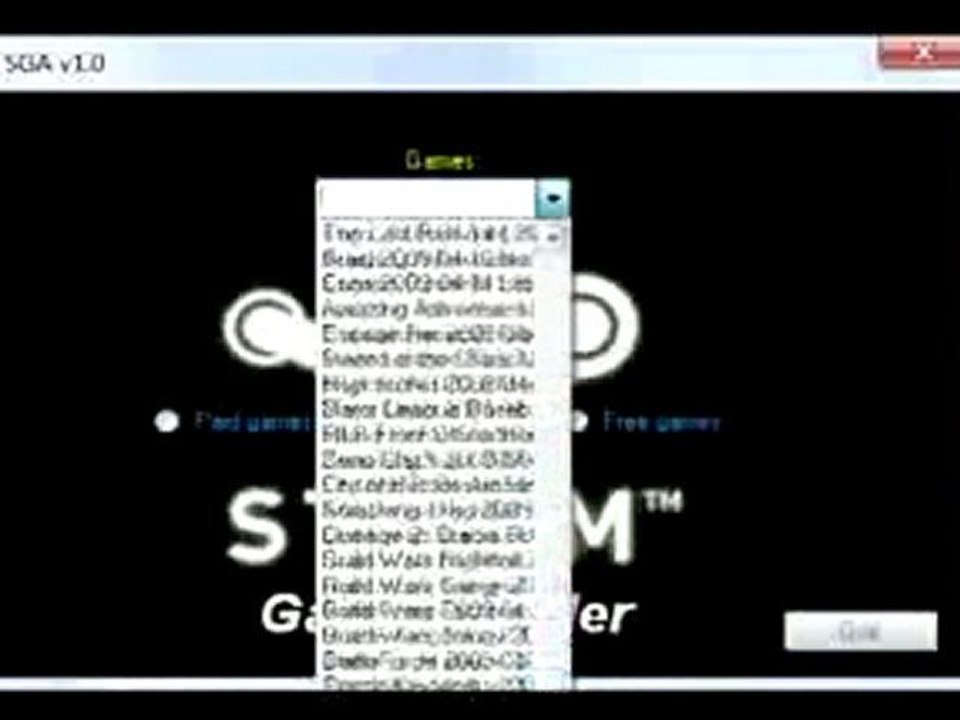 Steam Games Adder SGA 2010 without password free