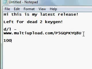 Left 4 dead 2 WORKING keygen, crack, free, game,
