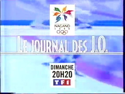 Bande Annonce Le journale Des J.o février 1998 TF1