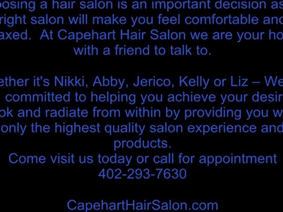 CAPEHART HAIR SALON BELLEVUE NE 4,BEST HAIR SALON BELLEVUE