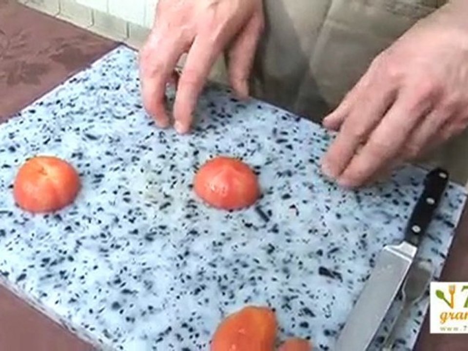 Réaliser des pétales de tomates - 750 Grammes