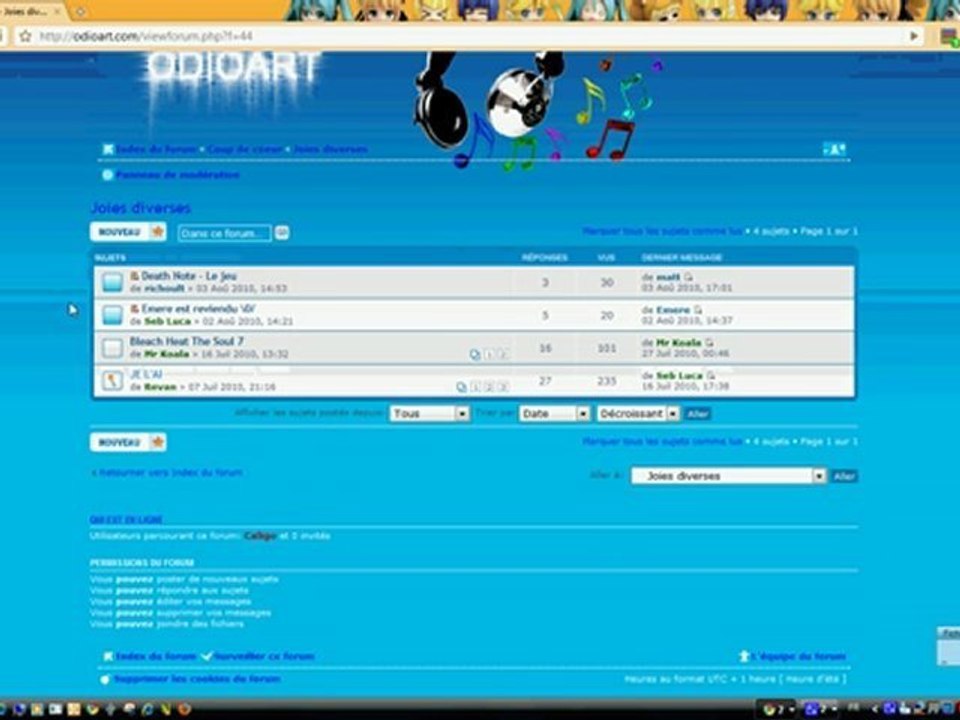 Odioart - Présentation du forum