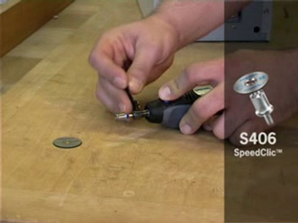 SpeedClic® Montajı ve Çalışma Örneği - Dremel SC406