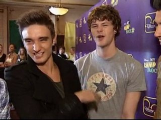 The Wanted on their number one success