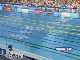 Final homme 100m dos budapest 2010