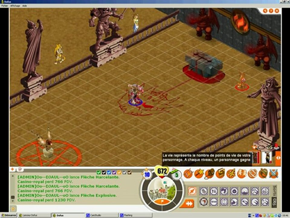 Dofus , combat contre modos