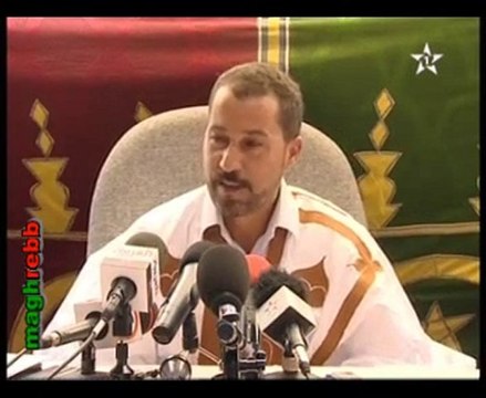 Mustapha Salem Ould Sidi Mouloud en conférence de presse