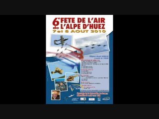 6 ième Fete de l'air Alpe Huez 2010