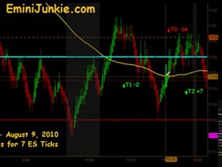 Learn How To Trade S&P Future from EminiJunkie August 9 2010