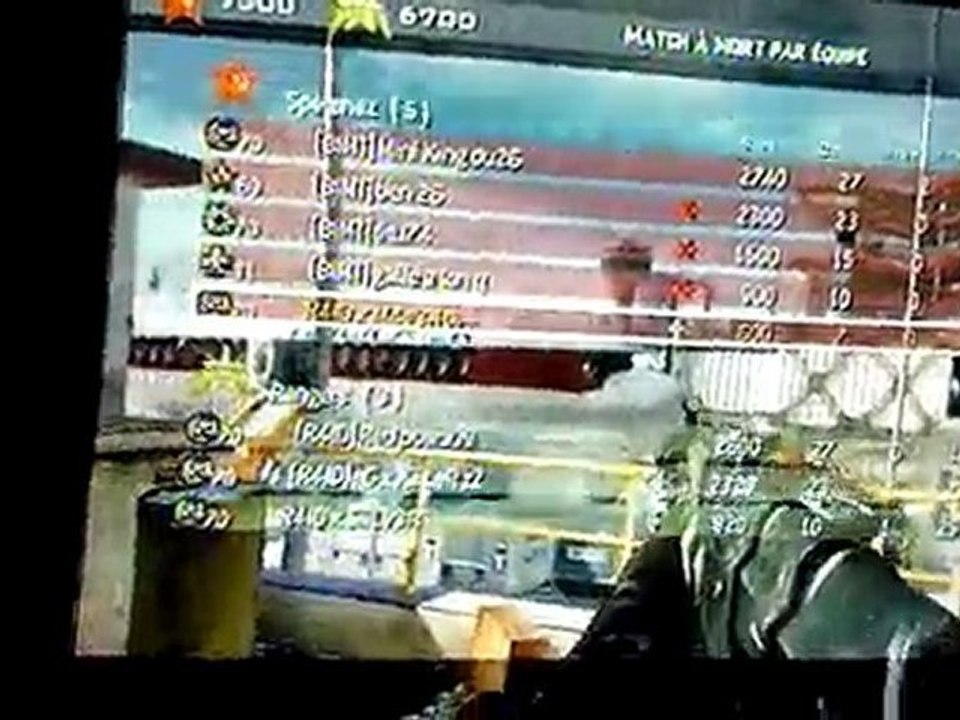 match à mort  MW2 le 10/08/2010