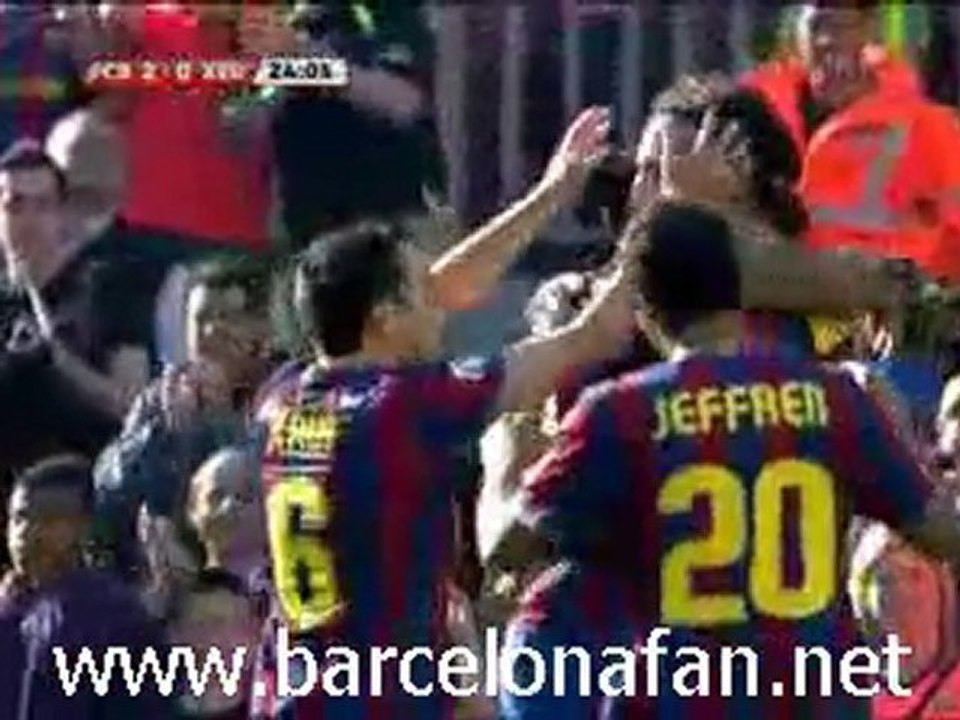 Barcelona 3-1 Xerez  Mac özeti izle - www.barcelonafan.net