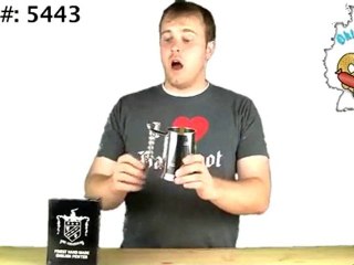 0.5 Liter Rope Handle English Pewter Tankar