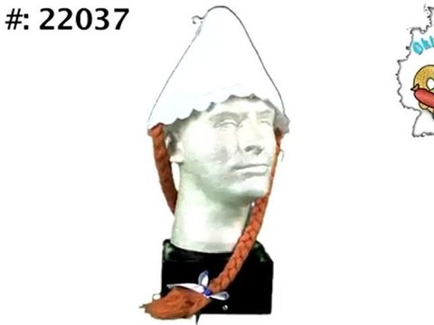 Oktoberfest Hat with Braids German Fraulein Wig