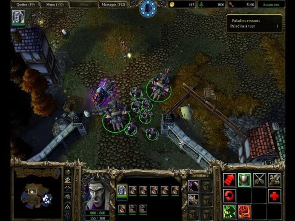 Warcraft III : R.O.C 12 chapitre 2 compagne mort vivant 2