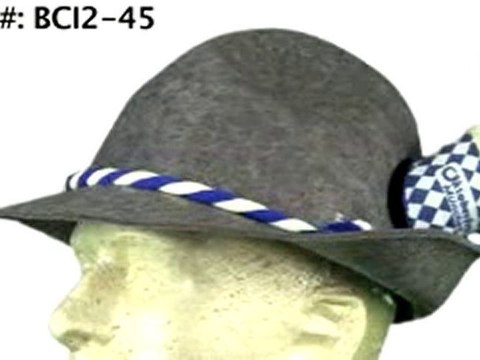 2010 Oktoberfest Edition Bavarian Hat w/Beer Stein & Gamsbar
