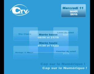 Calaisis TV : Météo du mercredi 11 août 2010