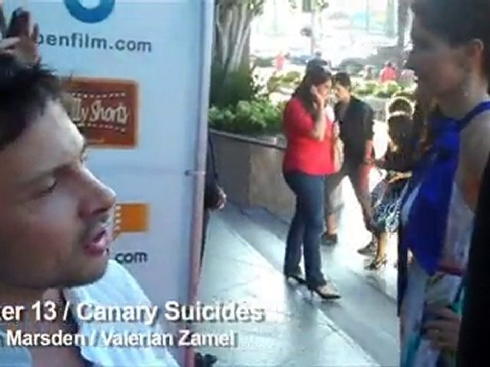 Jason Marsden & Valerian Zamel at HollyShorts 2010