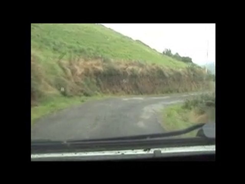 Trazado del tramo de Rozadas del rallye de Boal