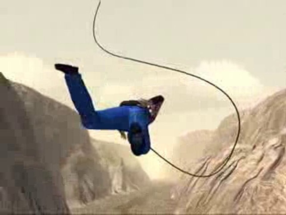 Stunt Junkies: Reverse Bungee BASE Jump: Diag 01