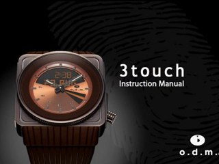 Dokunmatik saat odm 3 Touch kullanma kılavuzu