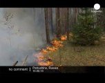 Russia battles against wildfires - no comment