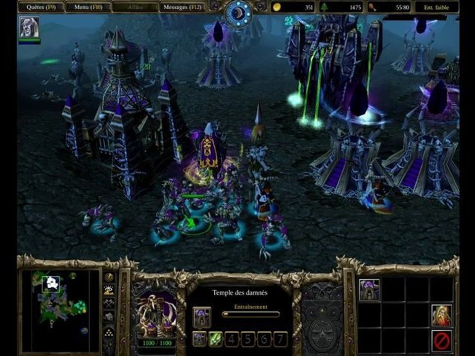 Warcraft III : R.O.C 13 chapitre 3 compagne mort vivant