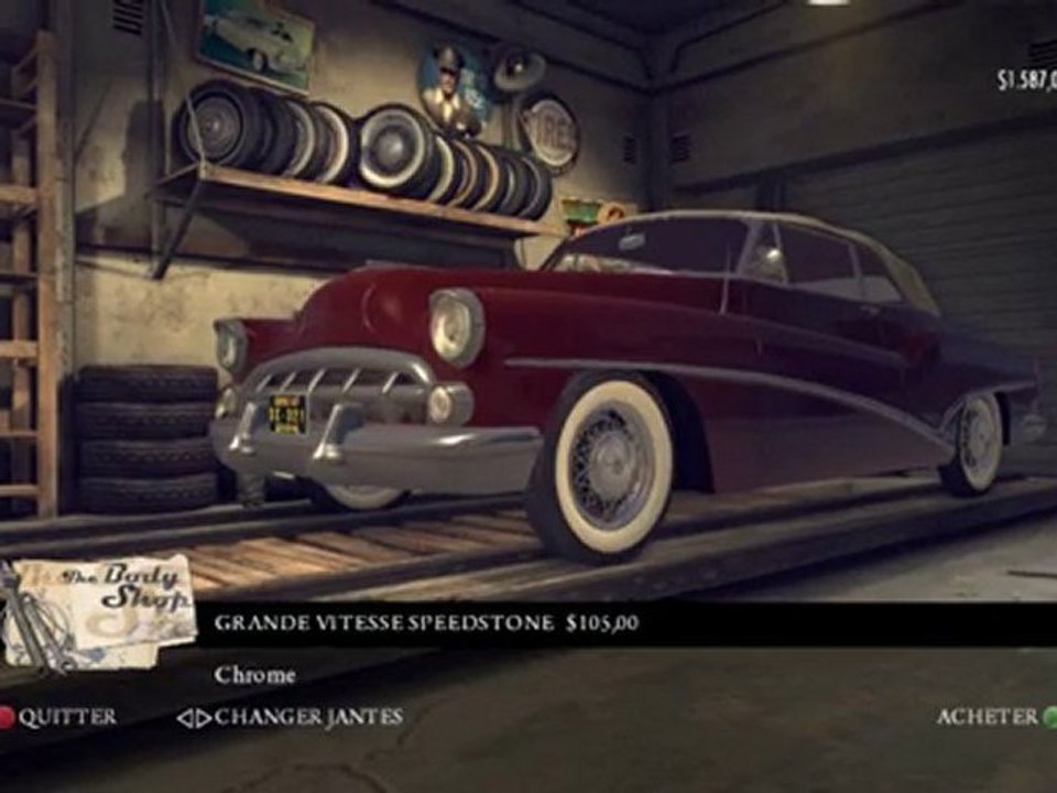 Mafia II (démo) - Présentation Vole de voiture & réparation