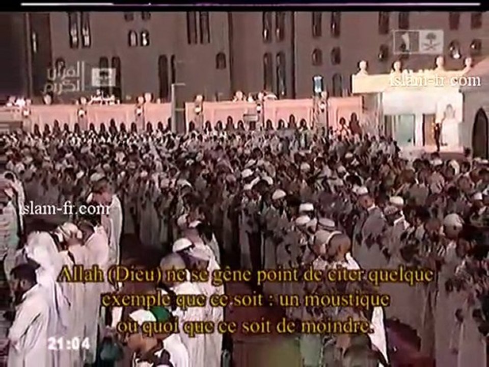 Salat al Tarawih  Le 10 Août 2010 à La Mecque 1/2
