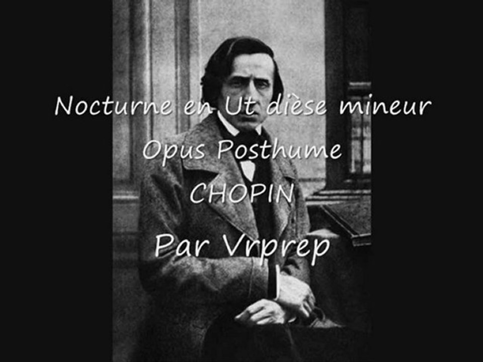 Nocturne opus posthume de Chopin